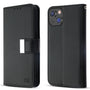 MyBat MyJacket Wallet Xtra Series for Apple iPhone 14 Plus - Black / Black - MIP14MPCMJG031-6.jpg