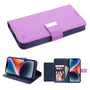 MyBat MyJacket Wallet Xtra Series for Apple iPhone 14 Plus - Purple / Dark Blue - MIP14MPCMJG034-2.jpg