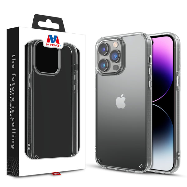 MyBat Gummy Series Case for Apple iPhone 14 Pro - Clear - MIP14PCSCAM0141-1.jpg