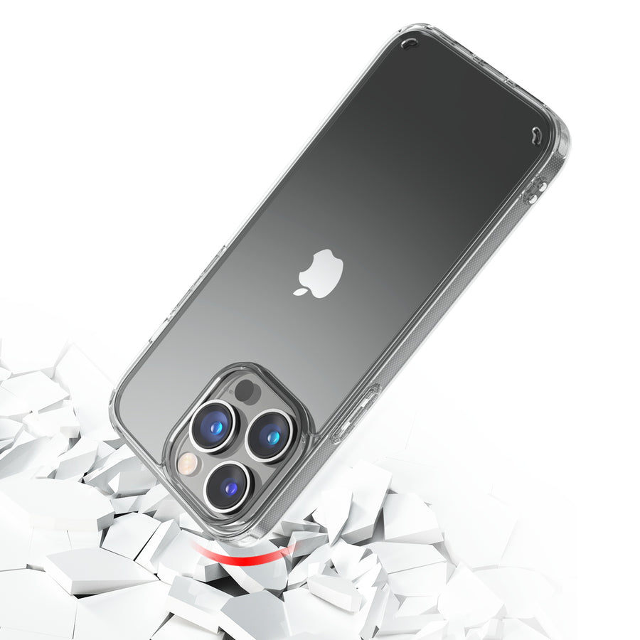 MyBat Gummy Series Case for Apple iPhone 14 Pro - Clear - MIP14PCSCAM0141-5.jpg