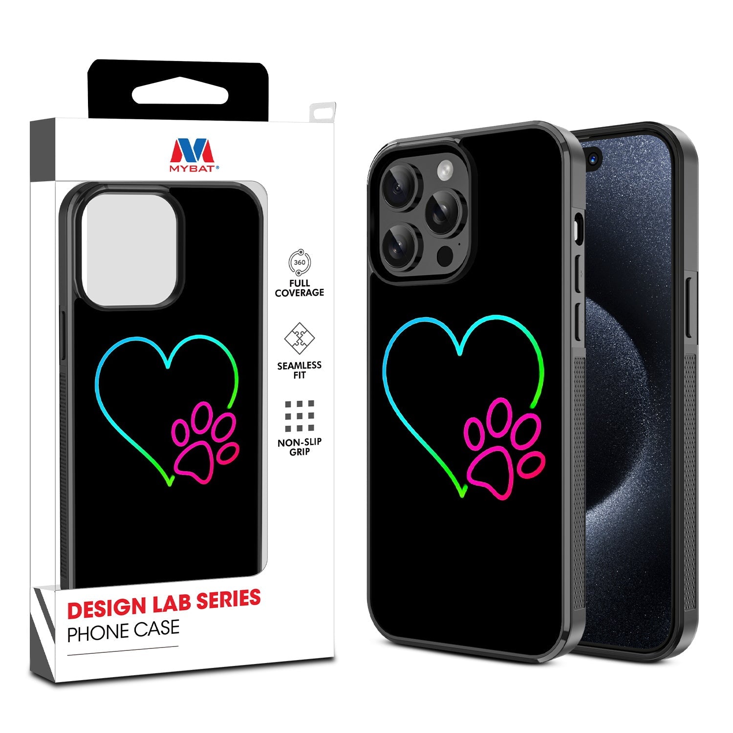 MyBat Design Lab Series Case for Apple iPhone 14 Pro (6.1) - Puppy Love