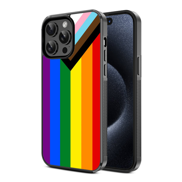 MyBat Design Lab Series Case for Apple iPhone 14 Pro (6.1) - LGBTQ+ Flag - MIP14PCSLESM034-2.jpg