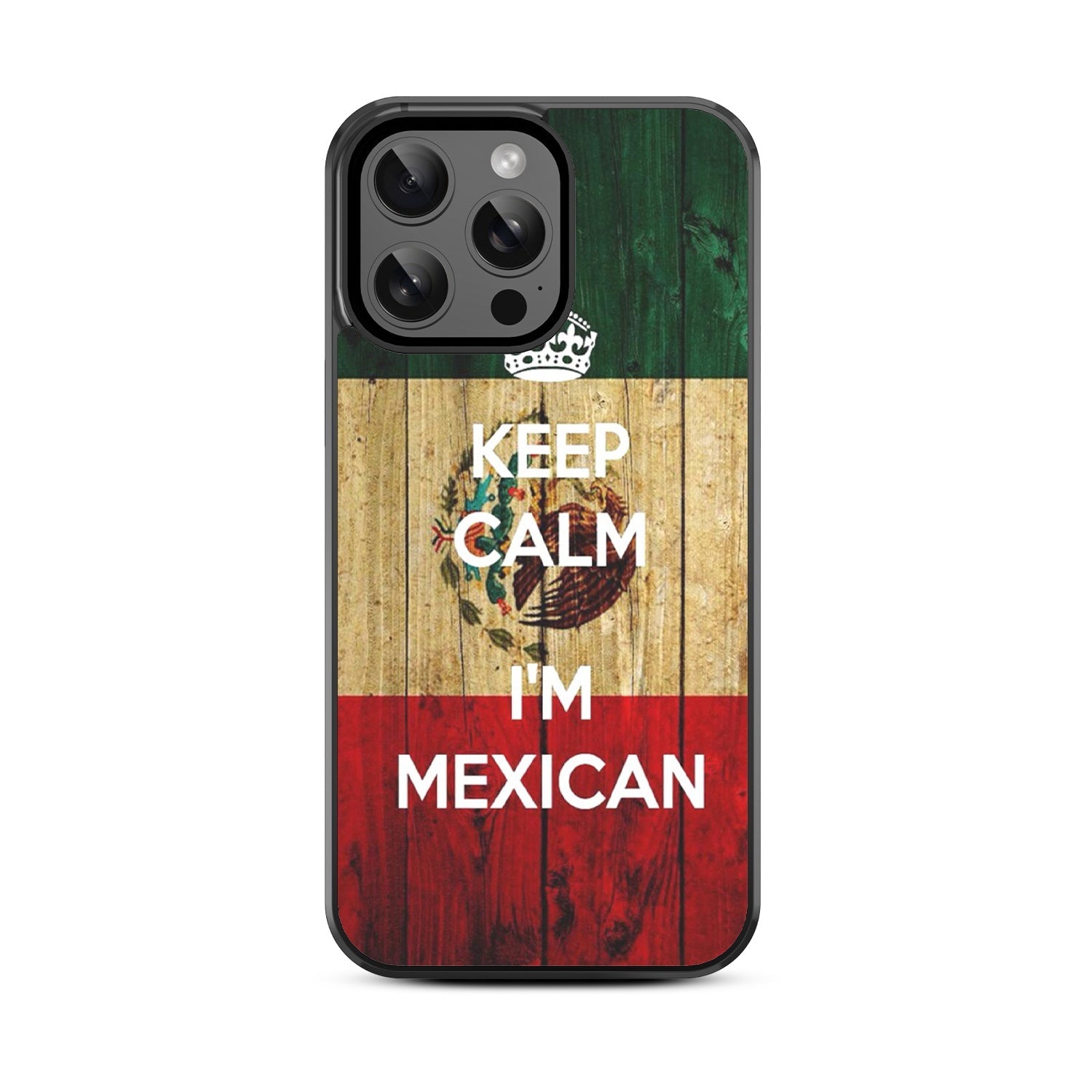 MyBat Design Lab Series Case for Apple iPhone 14 Pro (6.1) - Keep Calm, I'm Mexican