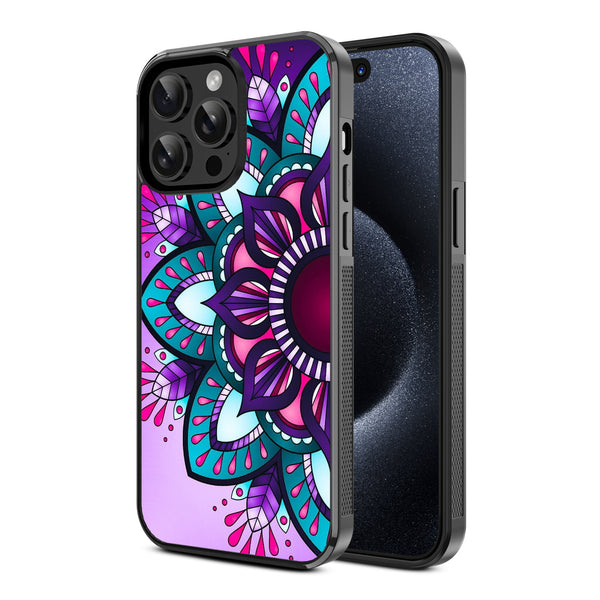 MyBat Design Lab Series Case for Apple iPhone 14 Pro (6.1) - Flower Mandala - MIP14PCSLESM112-2.jpg