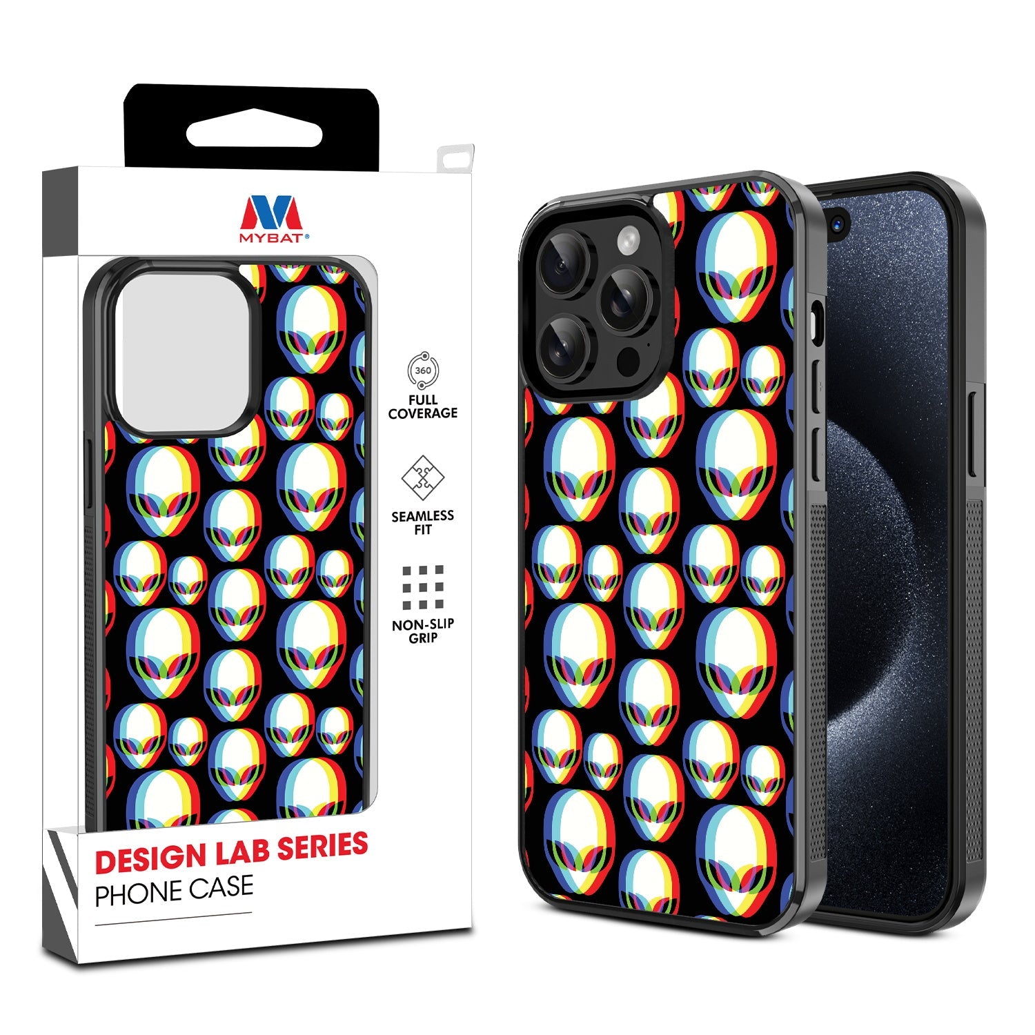 MyBat Design Lab Series Case for Apple iPhone 14 Pro (6.1) - Extraterrestrial