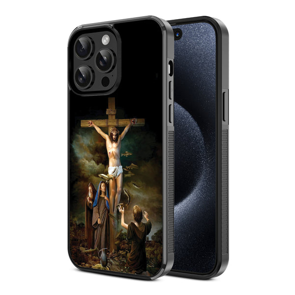 MyBat Design Lab Series Case for Apple iPhone 14 Pro (6.1) - Jesus on the Cross - MIP14PCSLESM197-2.jpg