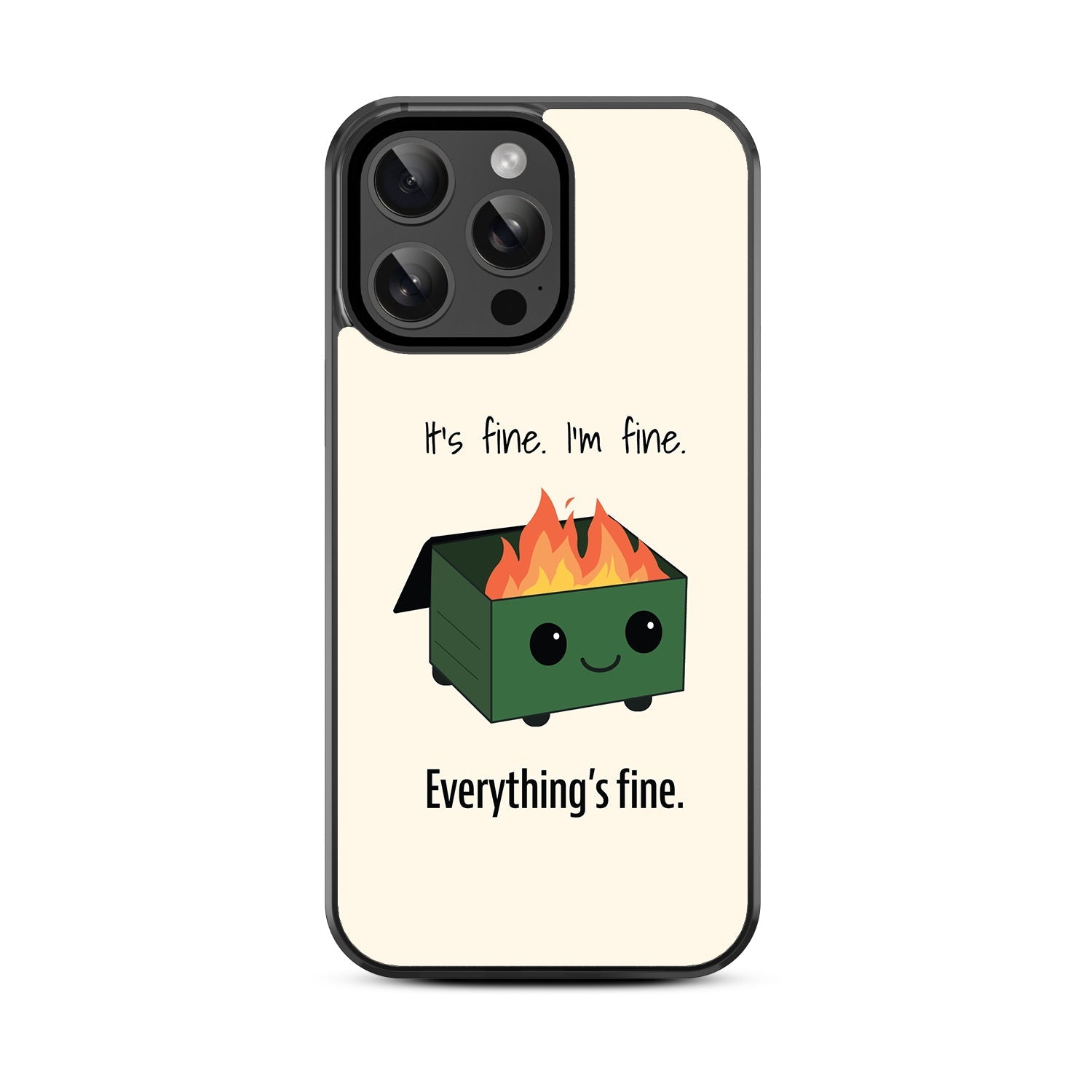 MyBat Design Lab Series Case for Apple iPhone 14 Pro (6.1) - Dumpster Fire