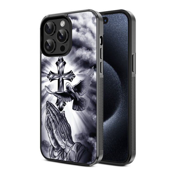 MyBat Design Lab Series Case for Apple iPhone 14 Pro (6.1) - Faithful Prayer - MIP14PCSLESM268-2.jpg