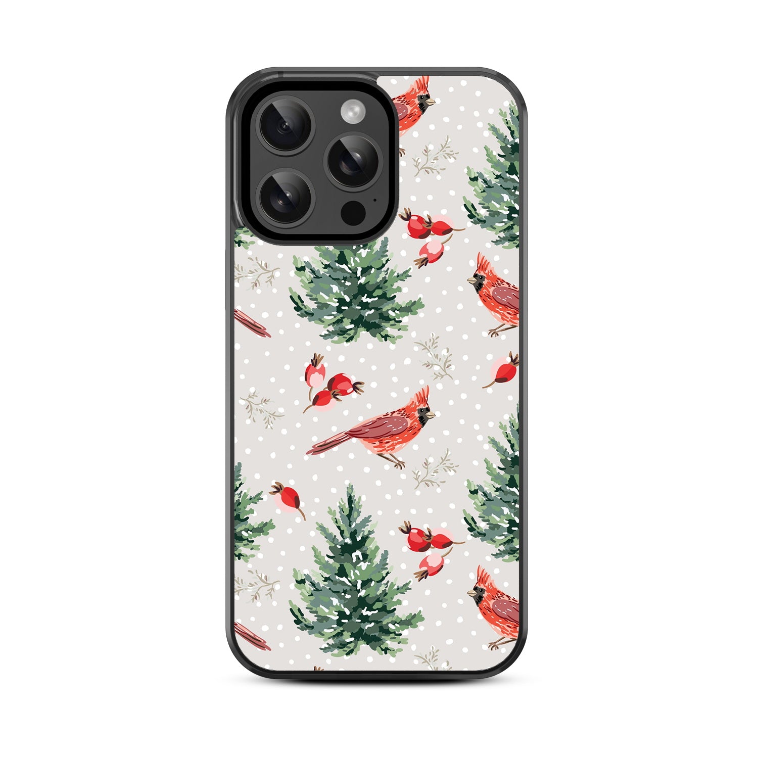 MyBat Design Lab Series Case for Apple iPhone 14 Pro (6.1) - Winter Cardinals - MIP14PCSLESM298-3.jpg