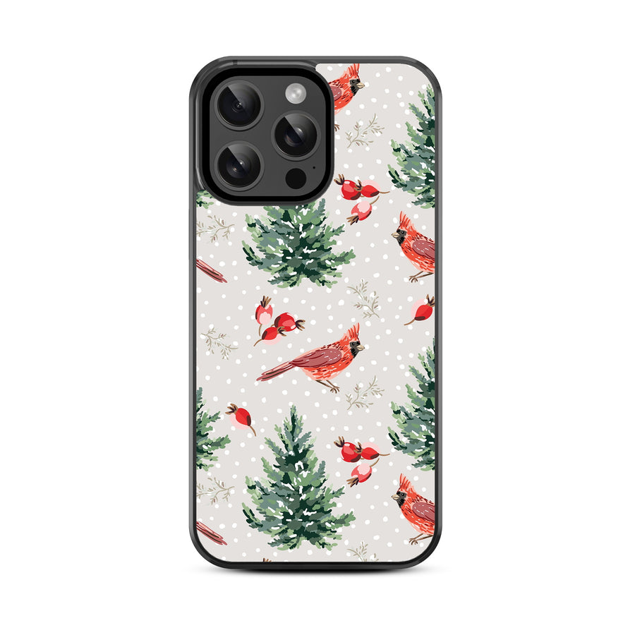 MyBat Design Lab Series Case for Apple iPhone 14 Pro (6.1) - Winter Cardinals - MIP14PCSLESM298-3.jpg