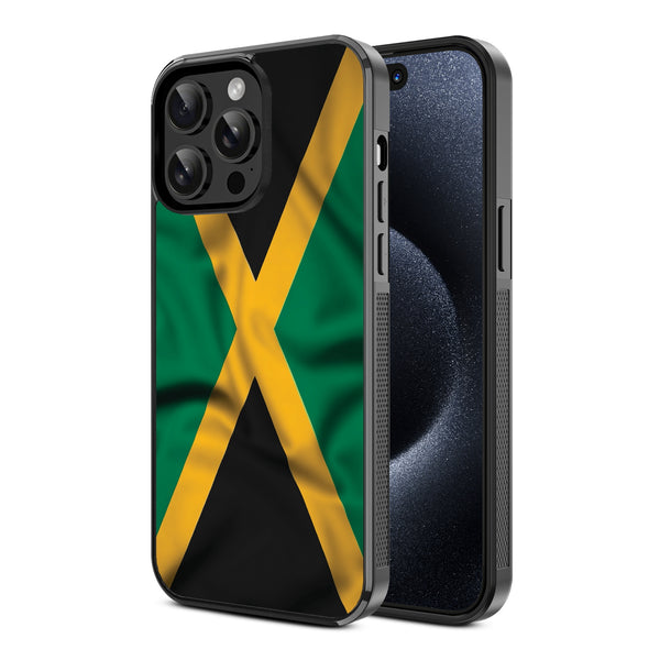 MyBat Design Lab Series Case for Apple iPhone 14 Pro (6.1) - Jamaica Flag - MIP14PCSLESM310-2.jpg