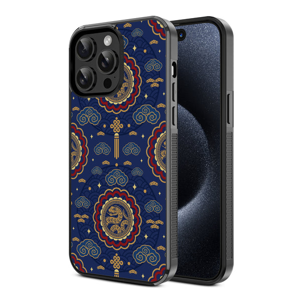 MyBat Design Lab Series Case for Apple iPhone 14 Pro (6.1) - Wisdom of the Snake - MIP14PCSLESM318-2.jpg