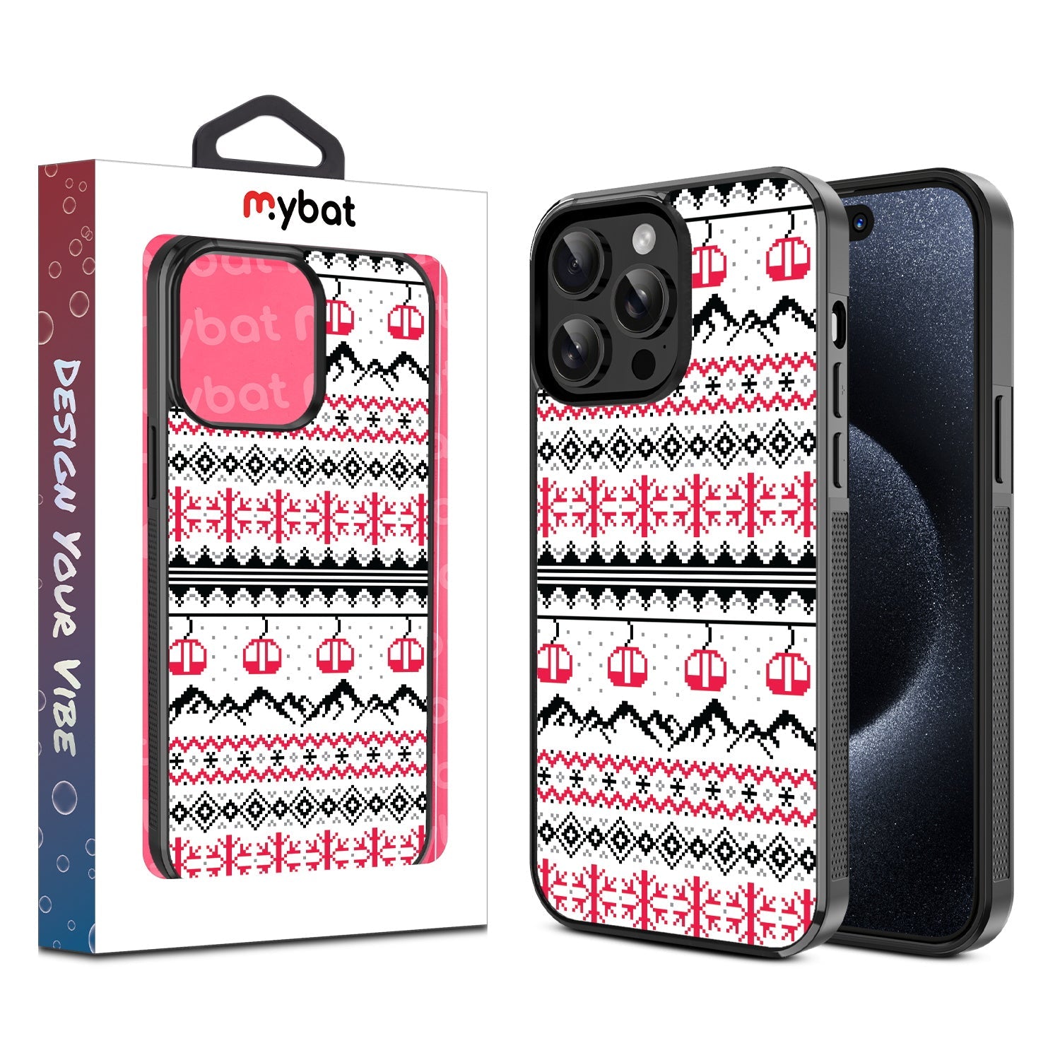 MyBat Design Lab Series Case for Apple iPhone 14 Pro (6.1) - Aprés Ski