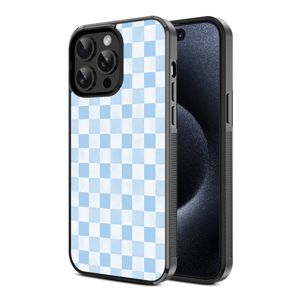 MyBat Design Lab Series Case for Apple iPhone 14 Pro - Sky Blue Check - MIP14PCSLESM478-2.jpg
