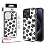 MyBat Design Lab Series Case for Apple iPhone 14 Pro Max (6.7) - Black Paw Prints
