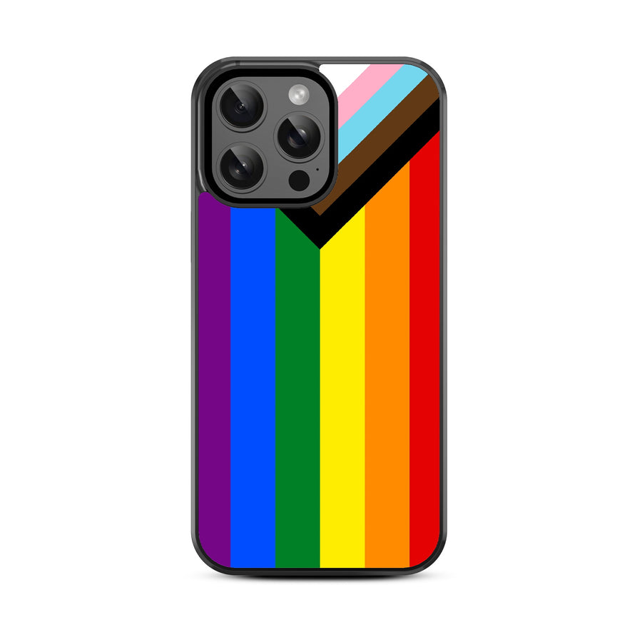 MyBat Design Lab Series Case for Apple iPhone 14 Pro Max (6.7) - LGBTQ+ Flag - MIP14PMCSLESM034-3.jpg
