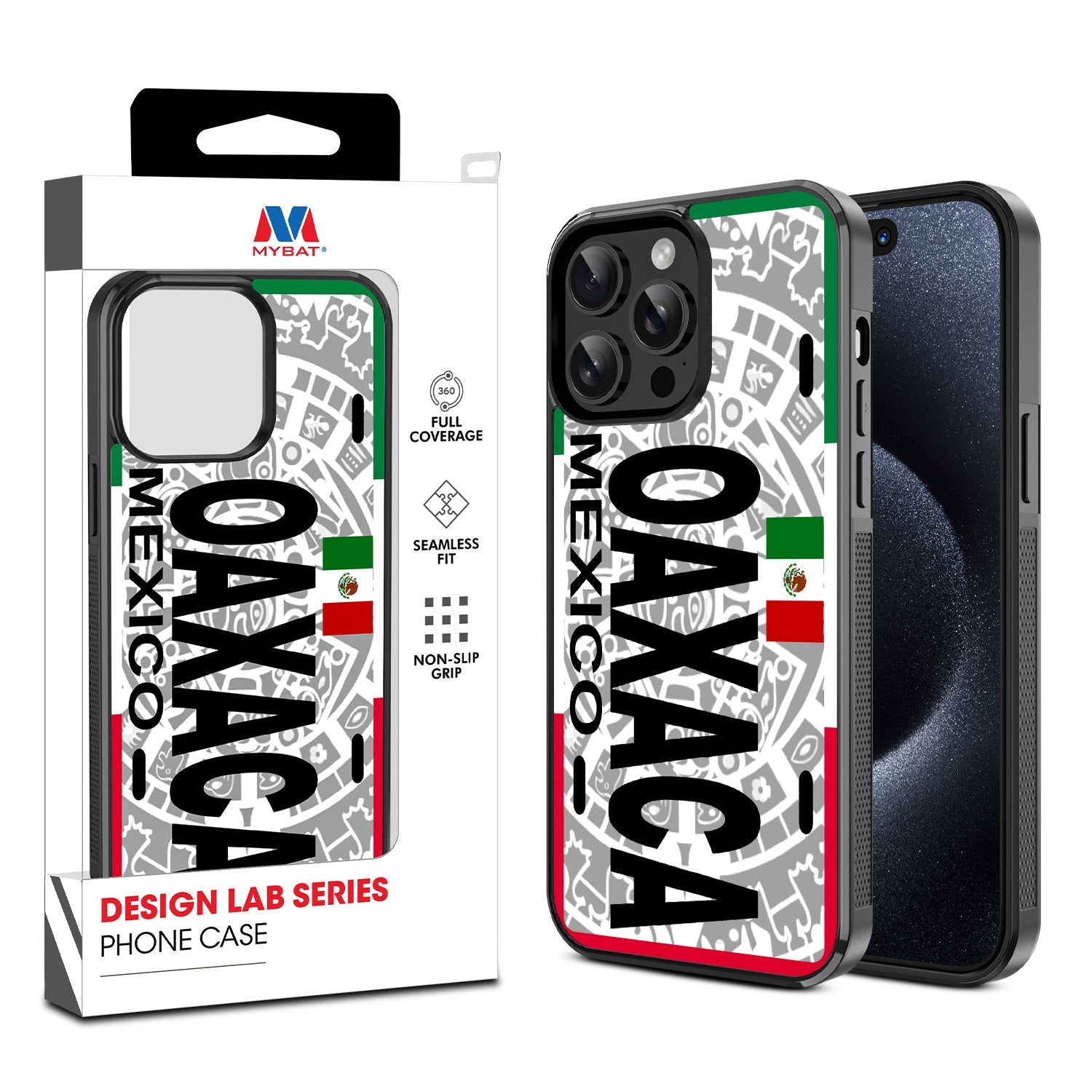 MyBat Design Lab Series Case for Apple iPhone 14 Pro Max (6.7) - Oaxaca Azteca