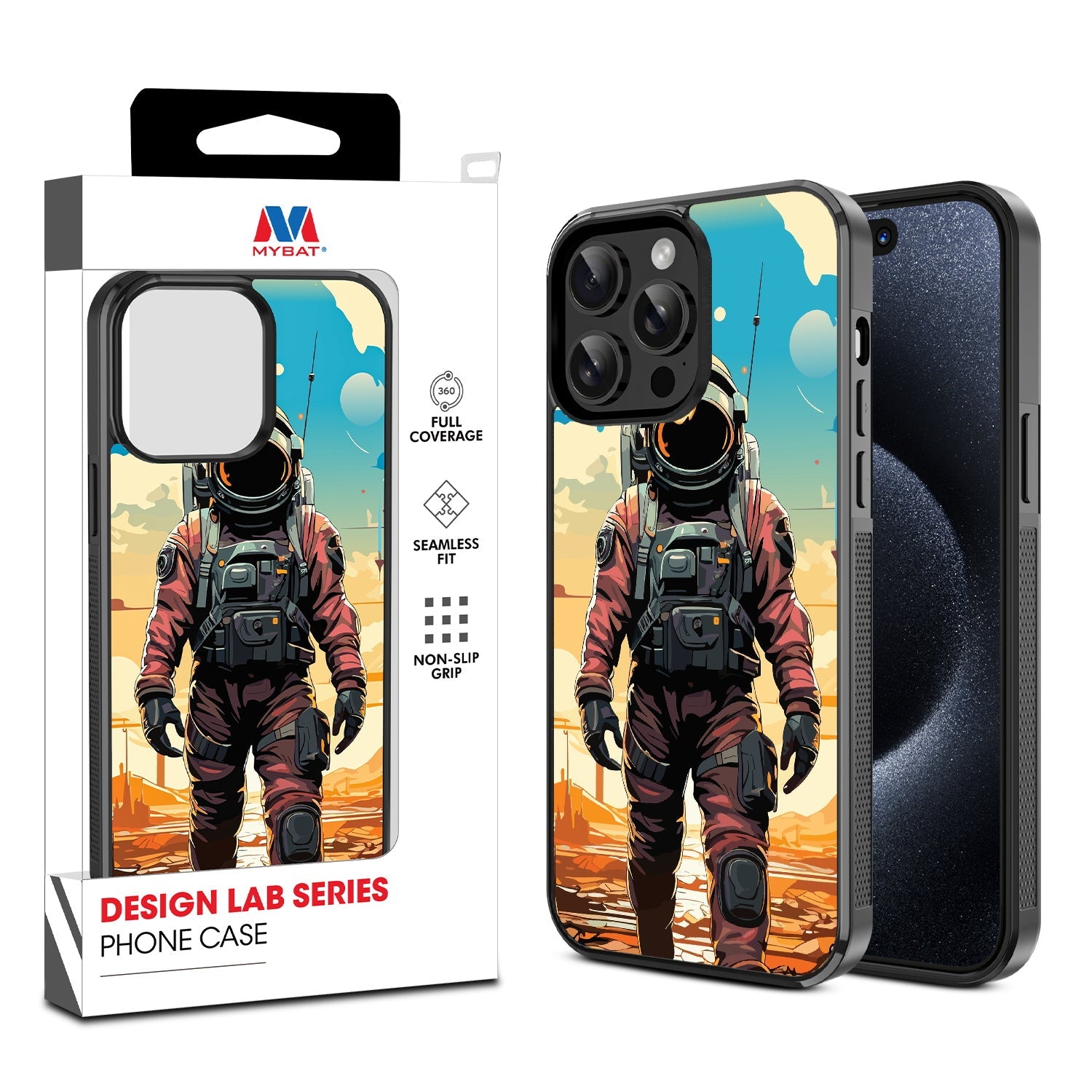 MyBat Design Lab Series Case for Apple iPhone 14 Pro Max (6.7) - Cosmonaut