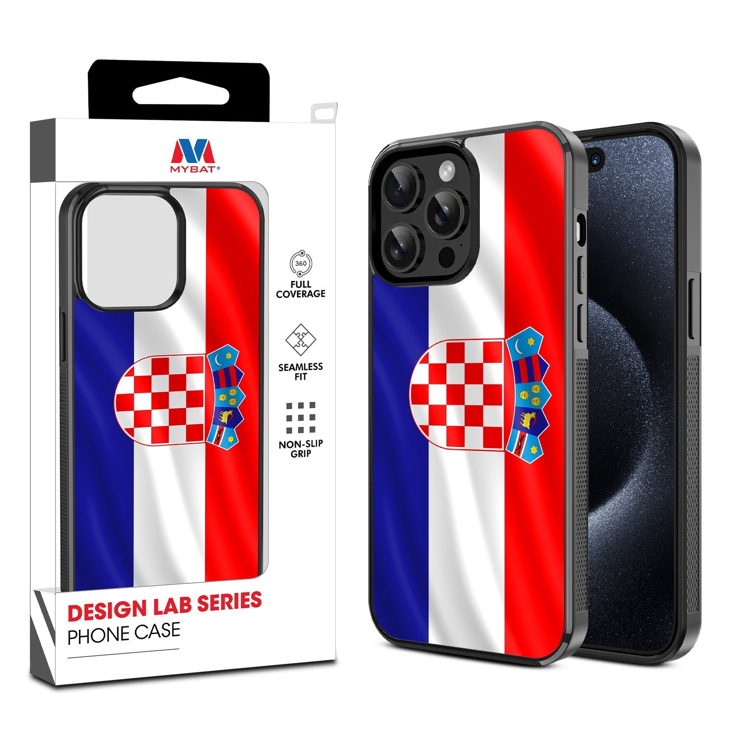 MyBat Design Lab Series Case for Apple iPhone 14 Pro Max (6.7) - Croatia Flag
