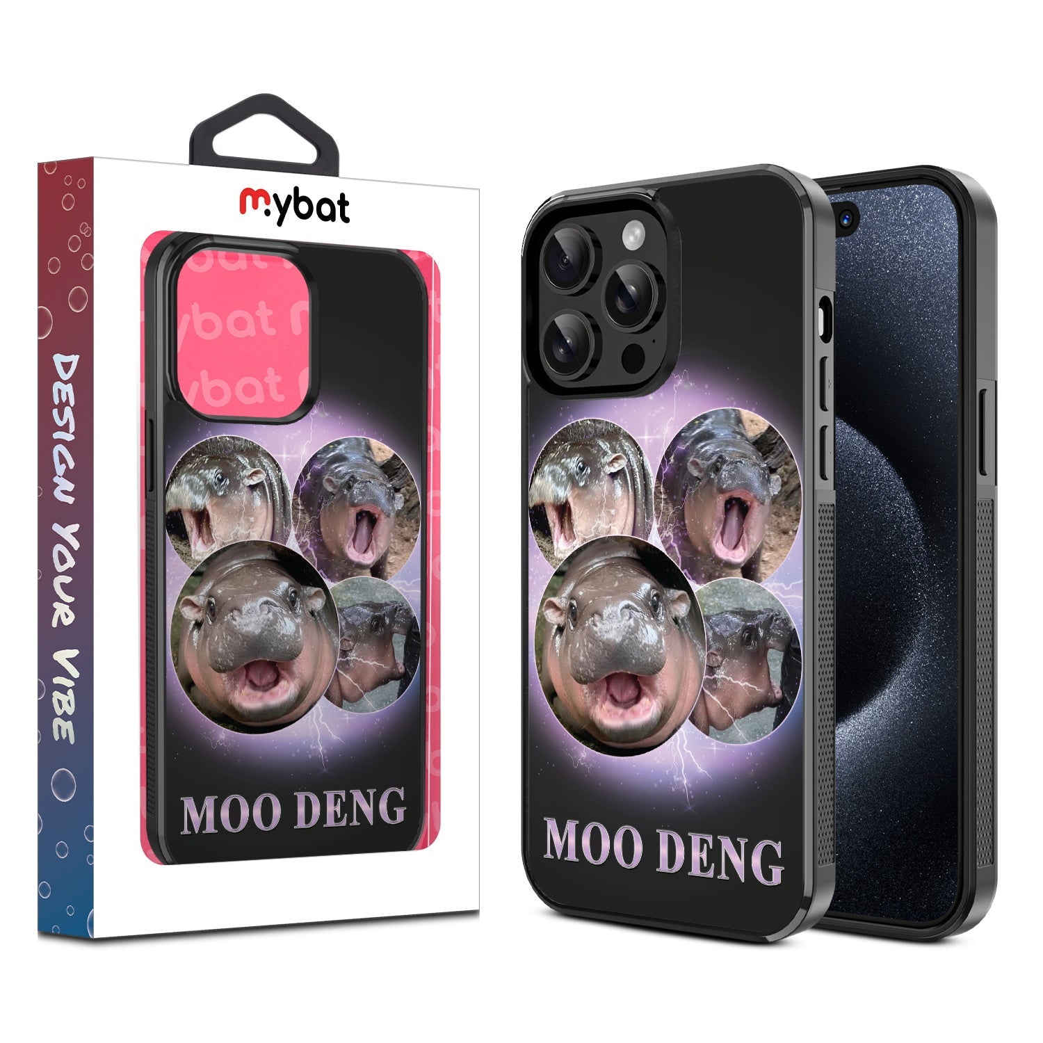 MyBat Design Lab Series Case for Apple iPhone 14 Pro Max (6.7) - Moo Deng