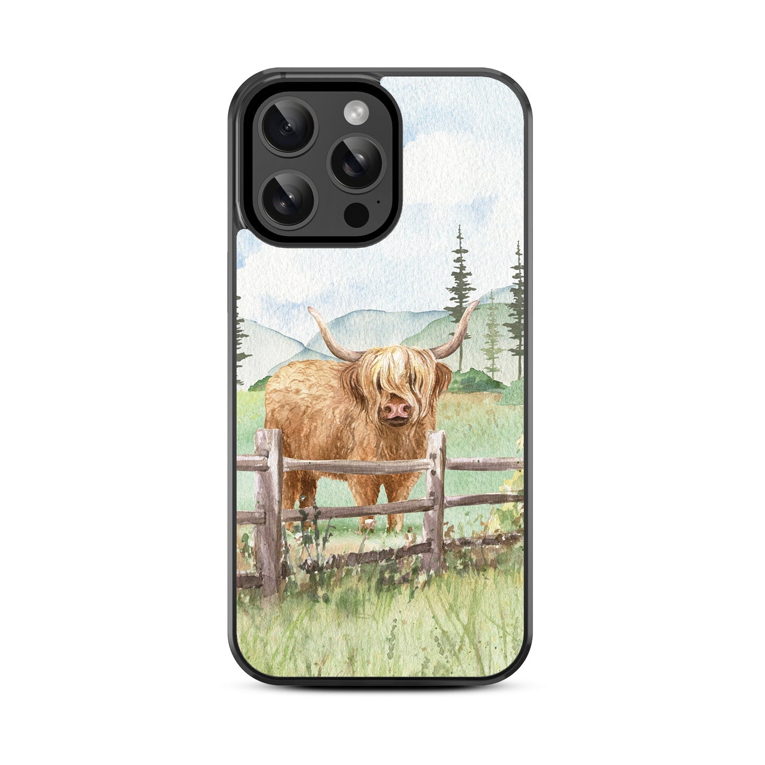 MyBat Design Lab Series Case for Apple iPhone 14 Pro Max - Highland Cow