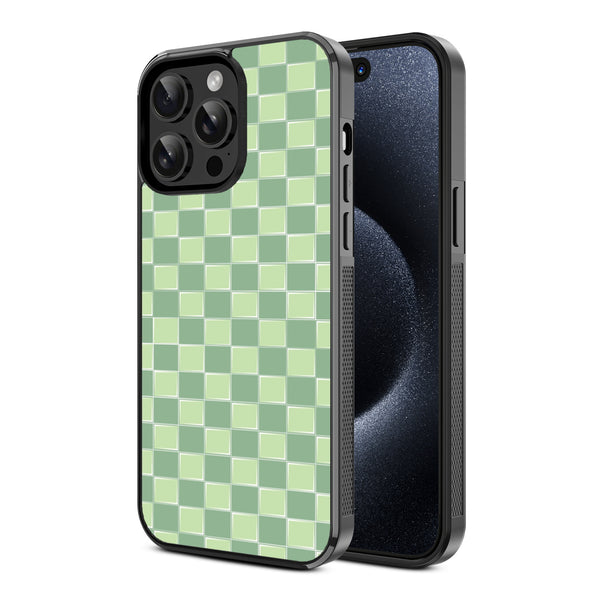 MyBat Design Lab Series Case for Apple iPhone 14 Pro Max - Matcha Check - MIP14PMCSLESM482-2.jpg