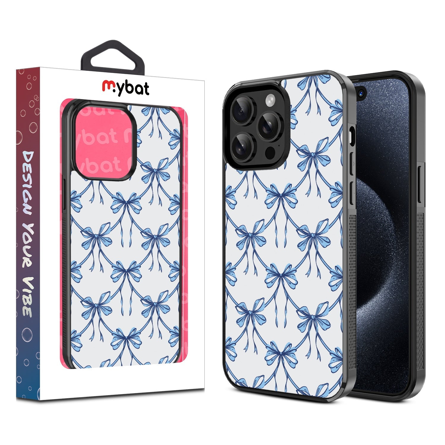 MyBat Design Lab Series Case for Apple iPhone 14 Pro Max - Blue Ribbon