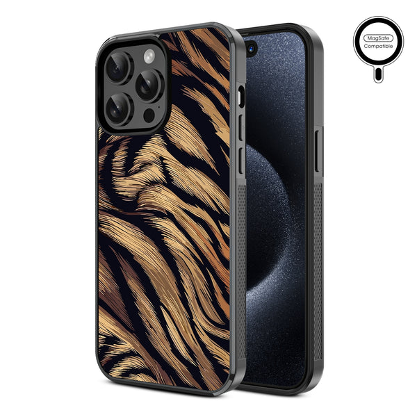 MyBat Design Lab Series MagSafe Case for Apple iPhone 14 Pro Max (6.7) - Tiger Fur - MIP14PMCSLESMSM006-2.jpg