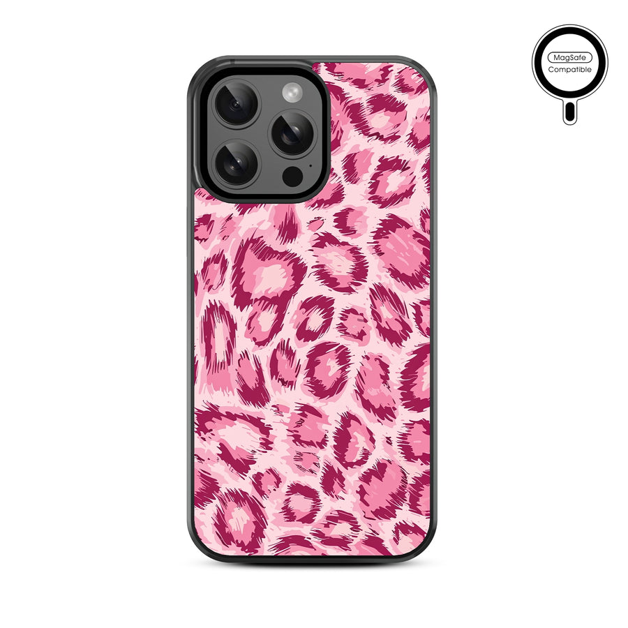 MyBat Design Lab Series MagSafe Case for Apple iPhone 14 Pro Max (6.7) - Pink Leopard Print - MIP14PMCSLESMSM007-3.jpg