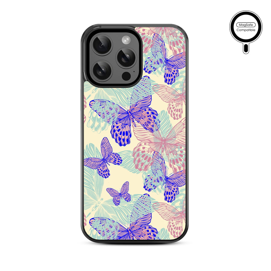 MyBat Design Lab Series MagSafe Case for Apple iPhone 14 Pro Max (6.7) - Butterflies - MIP14PMCSLESMSM019-3.jpg