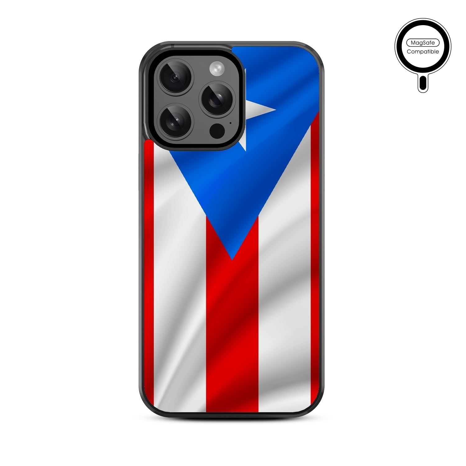 MyBat Design Lab Series MagSafe Case for Apple iPhone 14 Pro Max (6.7) - Puerto Rican Flag