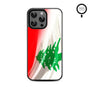 MyBat Design Lab Series MagSafe Case for Apple iPhone 14 Pro Max (6.7) - Lebanese Flag