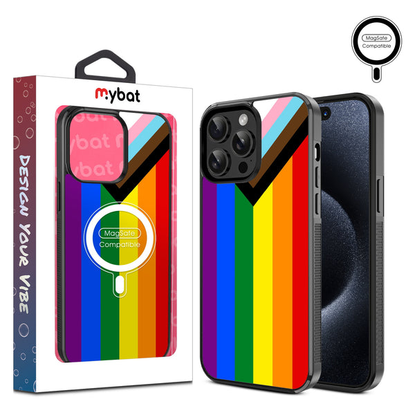MyBat Design Lab Series MagSafe Case for Apple iPhone 14 Pro Max (6.7) - LGBTQ+ Flag - MIP14PMCSLESMSM034-1.jpg