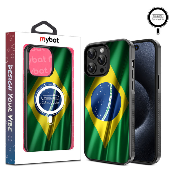 MyBat Design Lab Series MagSafe Case for Apple iPhone 14 Pro Max (6.7) - Brazilian Flag - MIP14PMCSLESMSM038-1.jpg