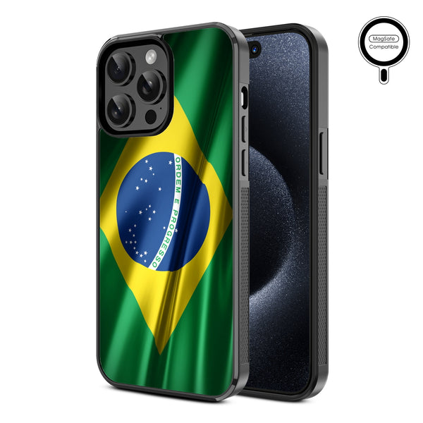 MyBat Design Lab Series MagSafe Case for Apple iPhone 14 Pro Max (6.7) - Brazilian Flag - MIP14PMCSLESMSM038-2.jpg