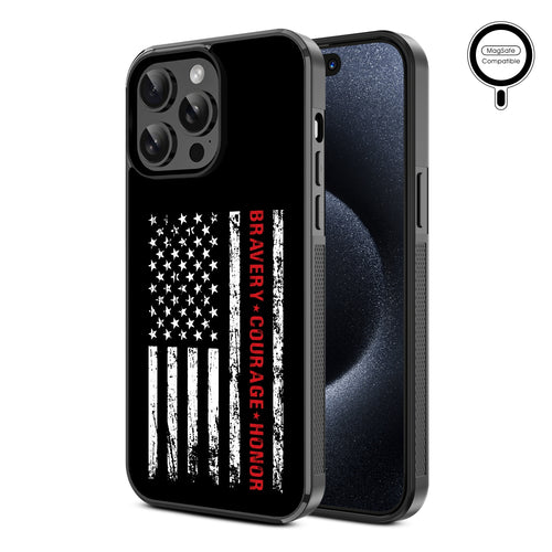 MyBat Design Lab Series MagSafe Case for Apple iPhone 14 Pro Max (6.7) - Firefighter Flag - MIP14PMCSLESMSM041-2.jpg