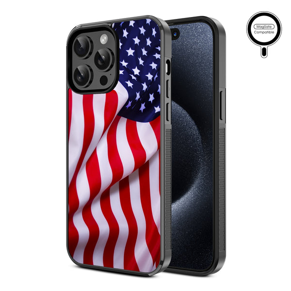 MyBat Design Lab Series MagSafe Case for Apple iPhone 14 Pro Max (6.7) - Stars & Stripes - MIP14PMCSLESMSM042-2.jpg