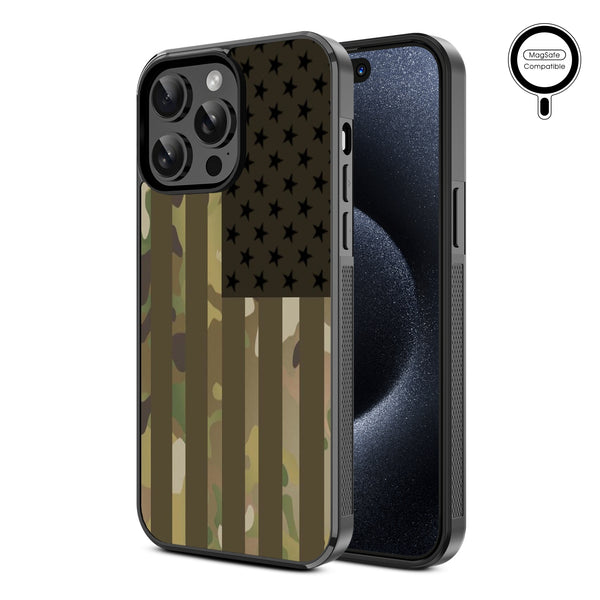 MyBat Design Lab Series MagSafe Case for Apple iPhone 14 Pro Max (6.7) - Military Camouflage American Flag - MIP14PMCSLESMSM054-2.jpg