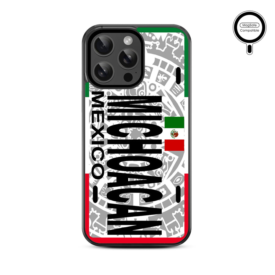 MyBat Design Lab Series MagSafe Case for Apple iPhone 14 Pro Max (6.7) - Michoacan Azteca - MIP14PMCSLESMSM071-3.jpg
