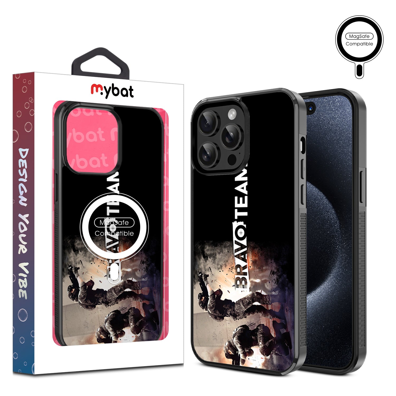 MyBat Design Lab Series MagSafe Case for Apple iPhone 14 Pro Max (6.7) - Bravo Team