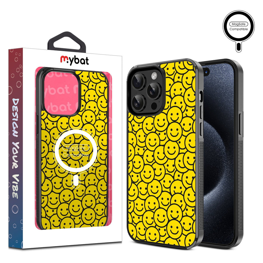 MyBat Design Lab Series MagSafe Case for Apple iPhone 14 Pro Max (6.7) - Smiley Faces