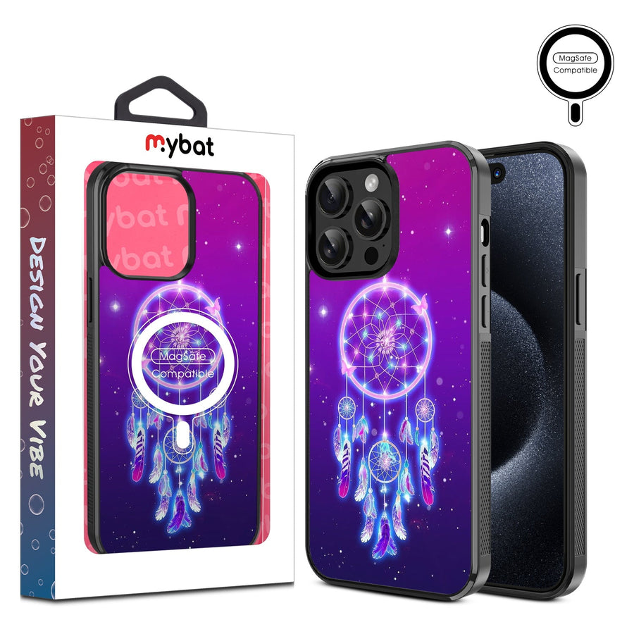 MyBat Design Lab Series MagSafe Case for Apple iPhone 14 Pro Max (6.7) - Neon Dreamcatcher