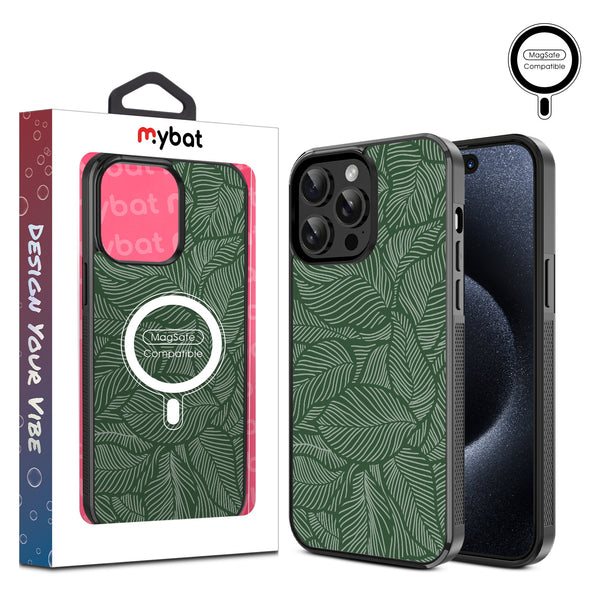 MyBat Design Lab Series MagSafe Case for Apple iPhone 14 Pro Max (6.7) - Leaves - MIP14PMCSLESMSM125-1.jpg