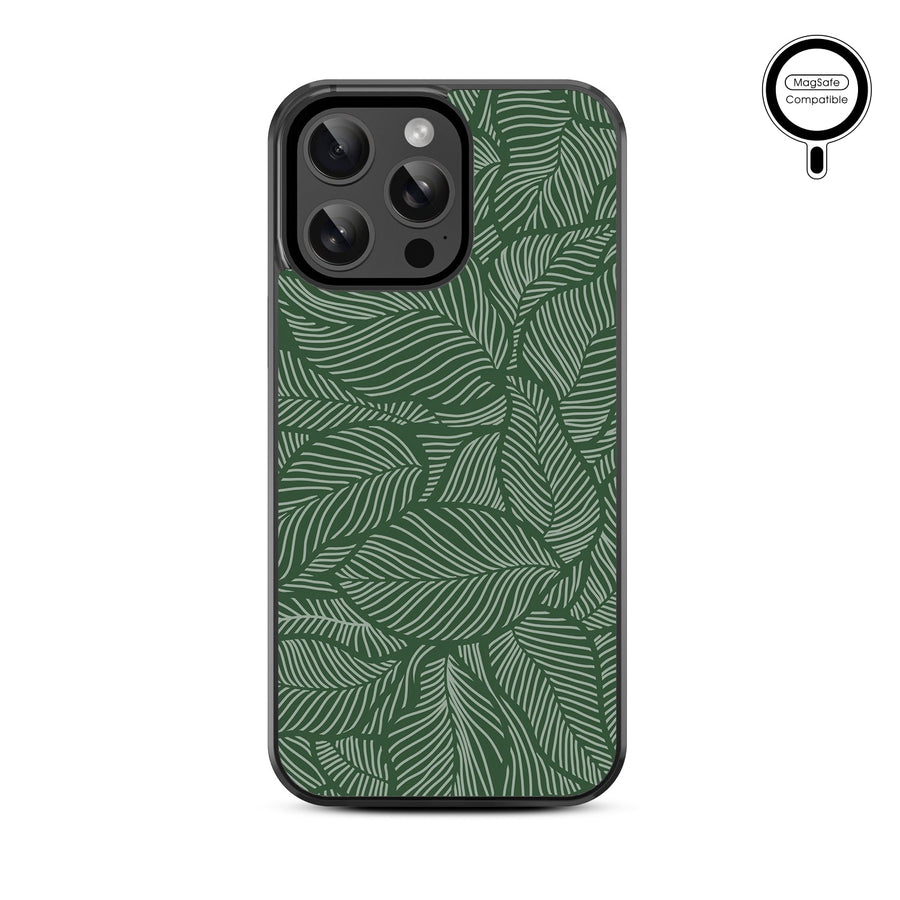 MyBat Design Lab Series MagSafe Case for Apple iPhone 14 Pro Max (6.7) - Leaves