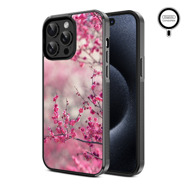 MyBat Design Lab Series MagSafe Case for Apple iPhone 14 Pro Max (6.7) - Sakura Blooms - MIP14PMCSLESMSM132-2.jpg