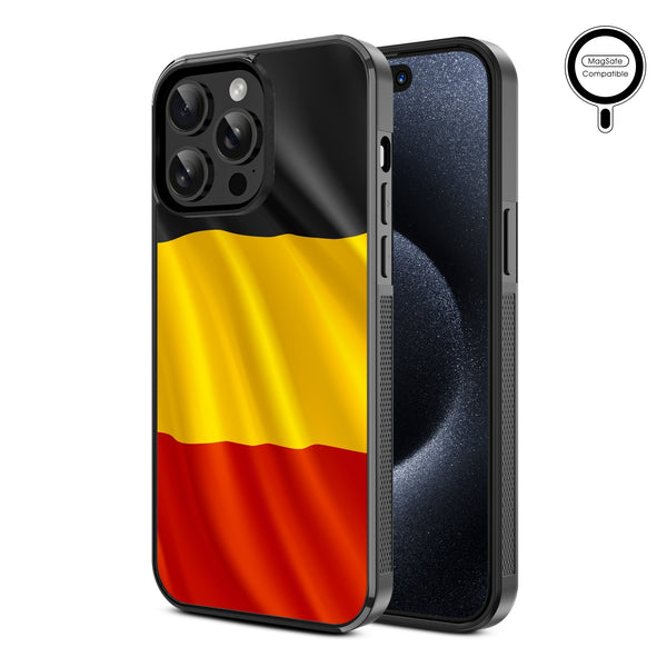 MyBat Design Lab Series MagSafe Case for Apple iPhone 14 Pro Max (6.7) - Belgium Flag - MIP14PMCSLESMSM142-2.jpg