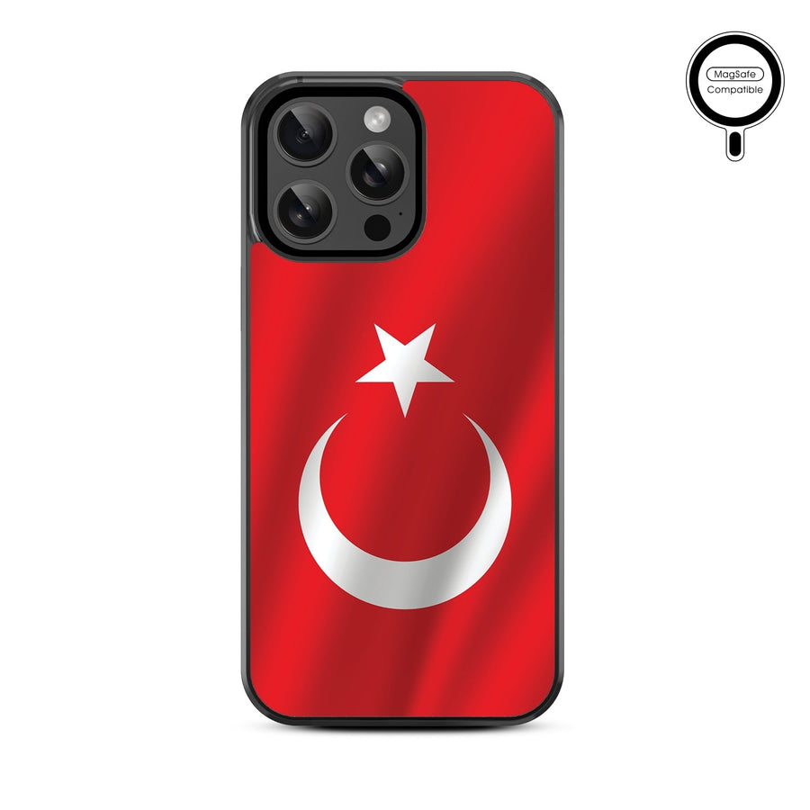 MyBat Design Lab Series MagSafe Case for Apple iPhone 14 Pro Max (6.7) - Turkey Flag