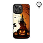 MyBat Design Lab Series MagSafe Case for Apple iPhone 14 Pro Max (6.7) - Spooky Pumpkin Patch