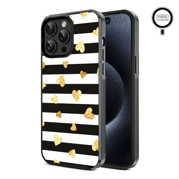 MyBat Design Lab Series MagSafe Case for Apple iPhone 14 Pro Max (6.7) - Heart of Gold - MIP14PMCSLESMSM166-2.jpg