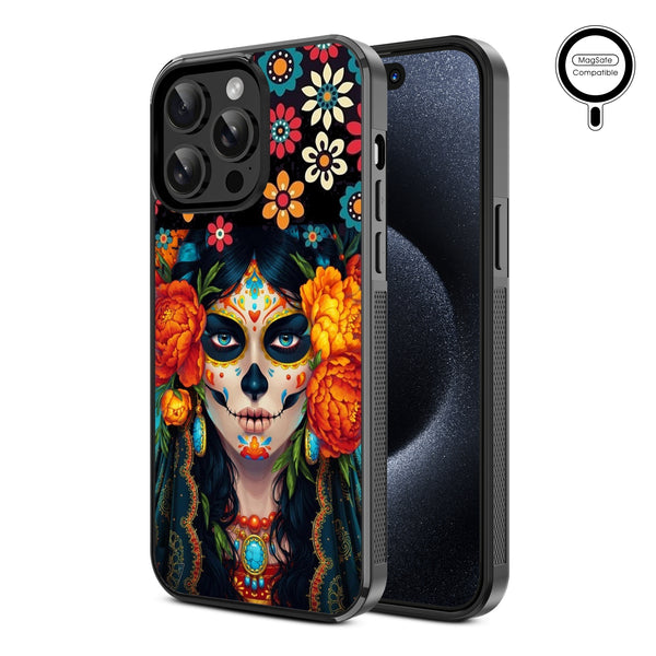 MyBat Design Lab Series MagSafe Case for Apple iPhone 14 Pro Max (6.7) - Dia De Los Muertos - MIP14PMCSLESMSM167-2.jpg